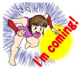 Ninja Girl Wars - Ran Raising -[English] sticker #8204484