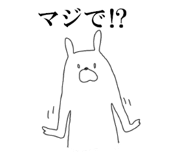 kansai rabbit sticker #8205126