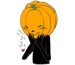 reaction time of jack'o'lantern sticker #8205600