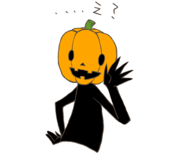 reaction time of jack'o'lantern sticker #8205611