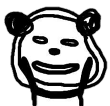 panda's friend sticker #8206165