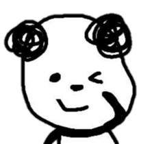 panda's friend sticker #8206173