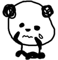 panda's friend sticker #8206189