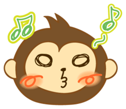 monkey year sticker #8206469