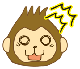 monkey year sticker #8206470