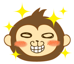 monkey year sticker #8206472