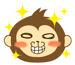 monkey year sticker #8206472