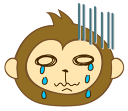 monkey year sticker #8206474