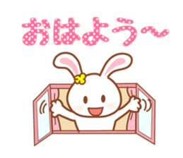 Daily life of the cute rabbit sticker #8207208