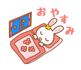 Daily life of the cute rabbit sticker #8207212