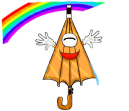 I'm weather forecast of umbrella monster sticker #8207411