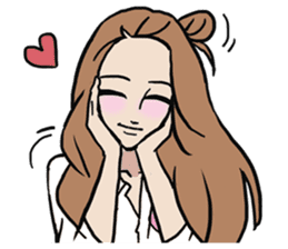 AsB - Comic Girls / Ep.White Shirt sticker #8207879