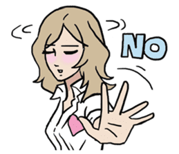 AsB - Comic Girls / Ep.White Shirt sticker #8207881