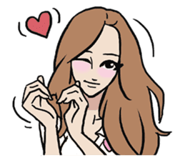AsB - Comic Girls / Ep.White Shirt sticker #8207883