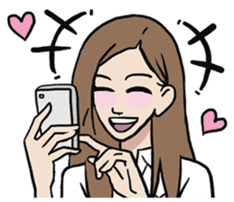 AsB - Comic Girls / Ep.White Shirt sticker #8207885