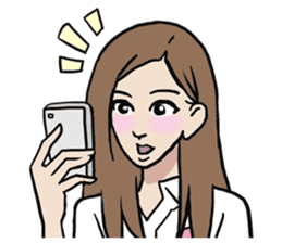 AsB - Comic Girls / Ep.White Shirt sticker #8207886