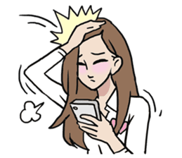 AsB - Comic Girls / Ep.White Shirt sticker #8207888