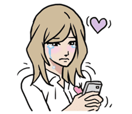 AsB - Comic Girls / Ep.White Shirt sticker #8207893