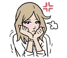 AsB - Comic Girls / Ep.White Shirt sticker #8207894