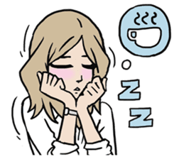 AsB - Comic Girls / Ep.White Shirt sticker #8207895