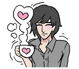 AsB - Comic Girls / Ep.White Shirt sticker #8207897