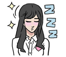 AsB - Comic Girls / Ep.White Shirt sticker #8207900