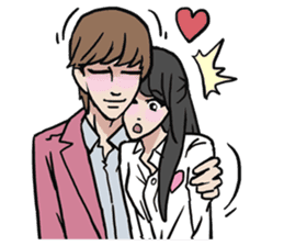 AsB - Comic Girls / Ep.White Shirt sticker #8207901