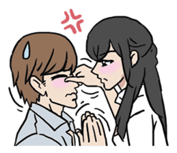 AsB - Comic Girls / Ep.White Shirt sticker #8207905