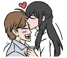 AsB - Comic Girls / Ep.White Shirt sticker #8207906