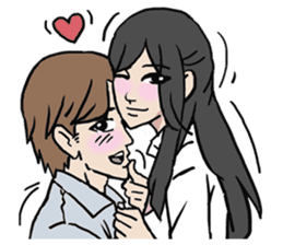 AsB - Comic Girls / Ep.White Shirt sticker #8207907