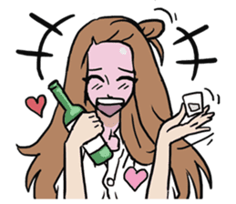 AsB - Comic Girls / Ep.White Shirt sticker #8207909