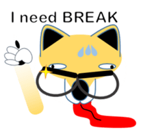 Shiba-Inu business man POM English ver sticker #8208164