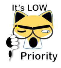 Shiba-Inu business man POM English ver sticker #8208183