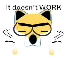 Shiba-Inu business man POM English ver sticker #8208184