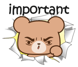 KUMAKORO -Eng- sticker #8208439