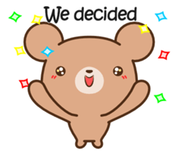 KUMAKORO -Eng- sticker #8208448