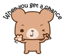 KUMAKORO -Eng- sticker #8208457