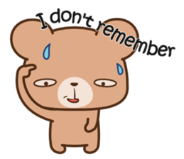 KUMAKORO -Eng- sticker #8208469