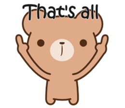 KUMAKORO -Eng- sticker #8208474