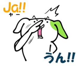 German and Japanese sticker #8208676