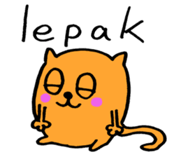 My name is Malay sticker #8209229