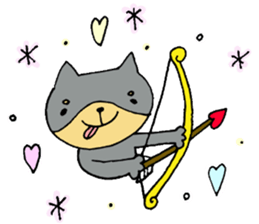 This is not a cat,it is a dog 2 sticker #8209375