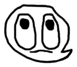 Face (There is no letter)3 sticker #8209397