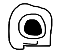 Face (There is no letter)3 sticker #8209402