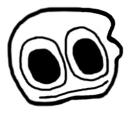 Face (There is no letter)3 sticker #8209407