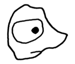 Face (There is no letter)3 sticker #8209409