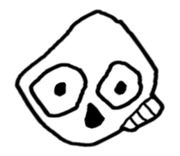 Face (There is no letter)3 sticker #8209418