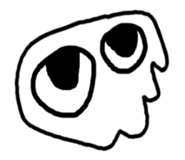 Face (There is no letter)3 sticker #8209421