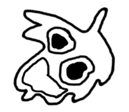 Face (There is no letter)3 sticker #8209423