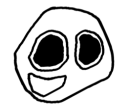 Face (There is no letter)3 sticker #8209424